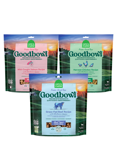 Goodbowl™ Freeze Dried Raw Variety Pack for Dogs