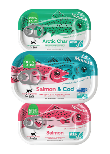 Fish Toppers Variety Pack for Cats