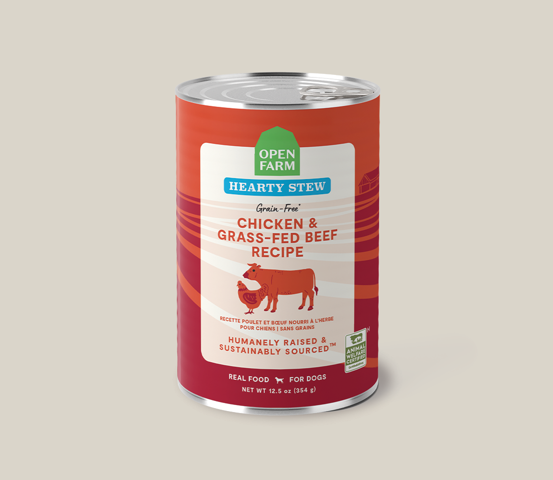 Chicken & Grass-Fed Beef Hearty Stew Wet Dog Food
