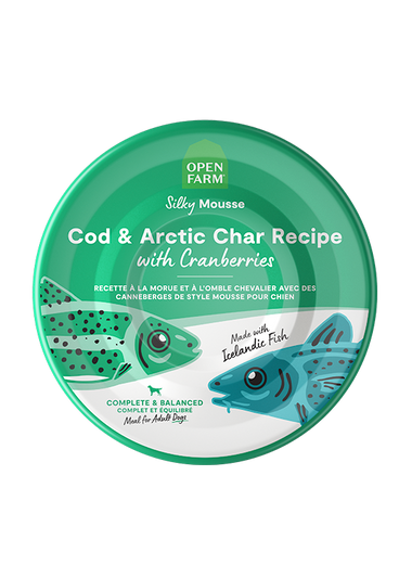 Icelandic Cod & Arctic Char Wet Food for Dogs