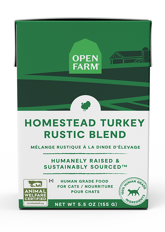 Open Farm Homestead Turkey Rustic Blend Wet Cat Food