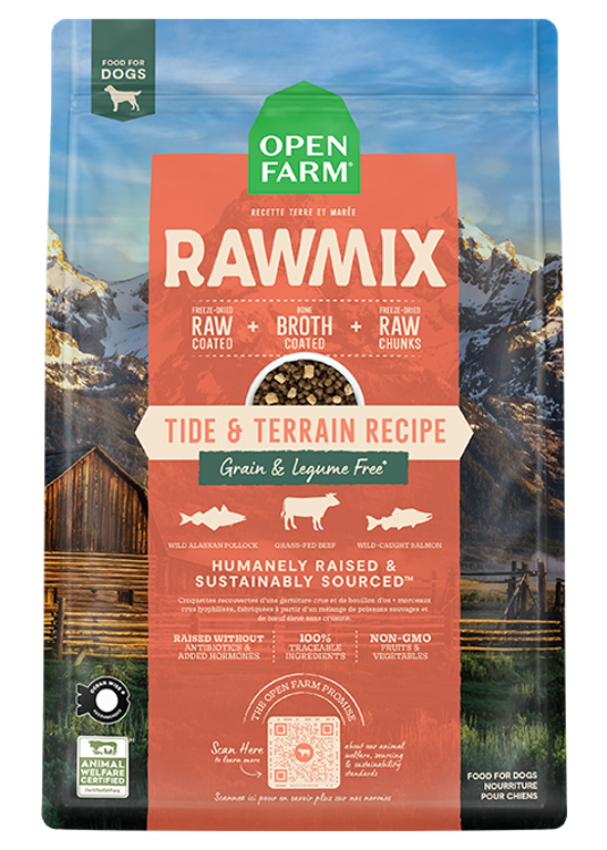Open Farm RawMix Grain Free Tide Terrain Dry Dog Food 20lb