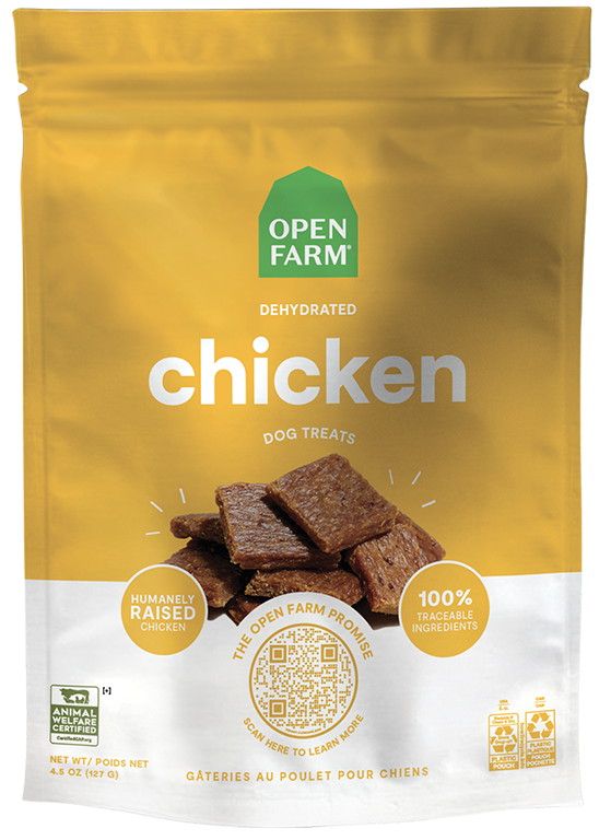 Grain Free Chicken Dog Treats Dehydrated Chicken Open Farm