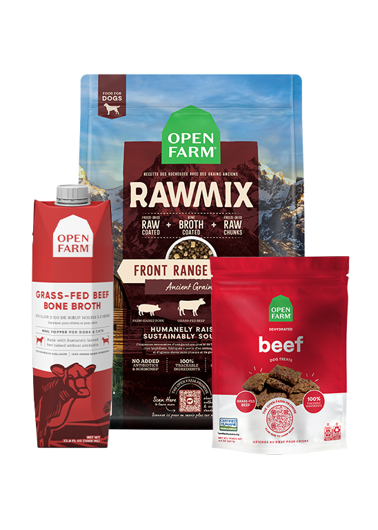 Open Farm RawMix Plus Bundle for Dogs RawMix Pack Ethical Eco Friendly Human Grade Pet Food Made in USA