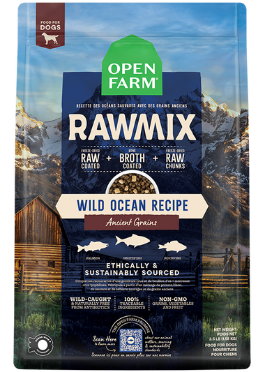 RawMix Wild Ocean Ancient Grains Dog Kibble