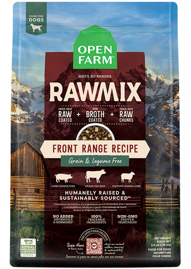 RawMix Front Range Grain-Free Dog Kibble