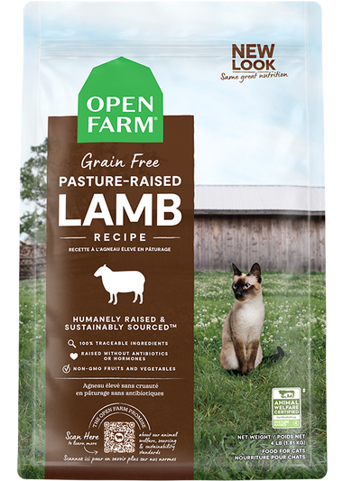 Pasture-Raised Lamb Grain-Free Cat Kibble