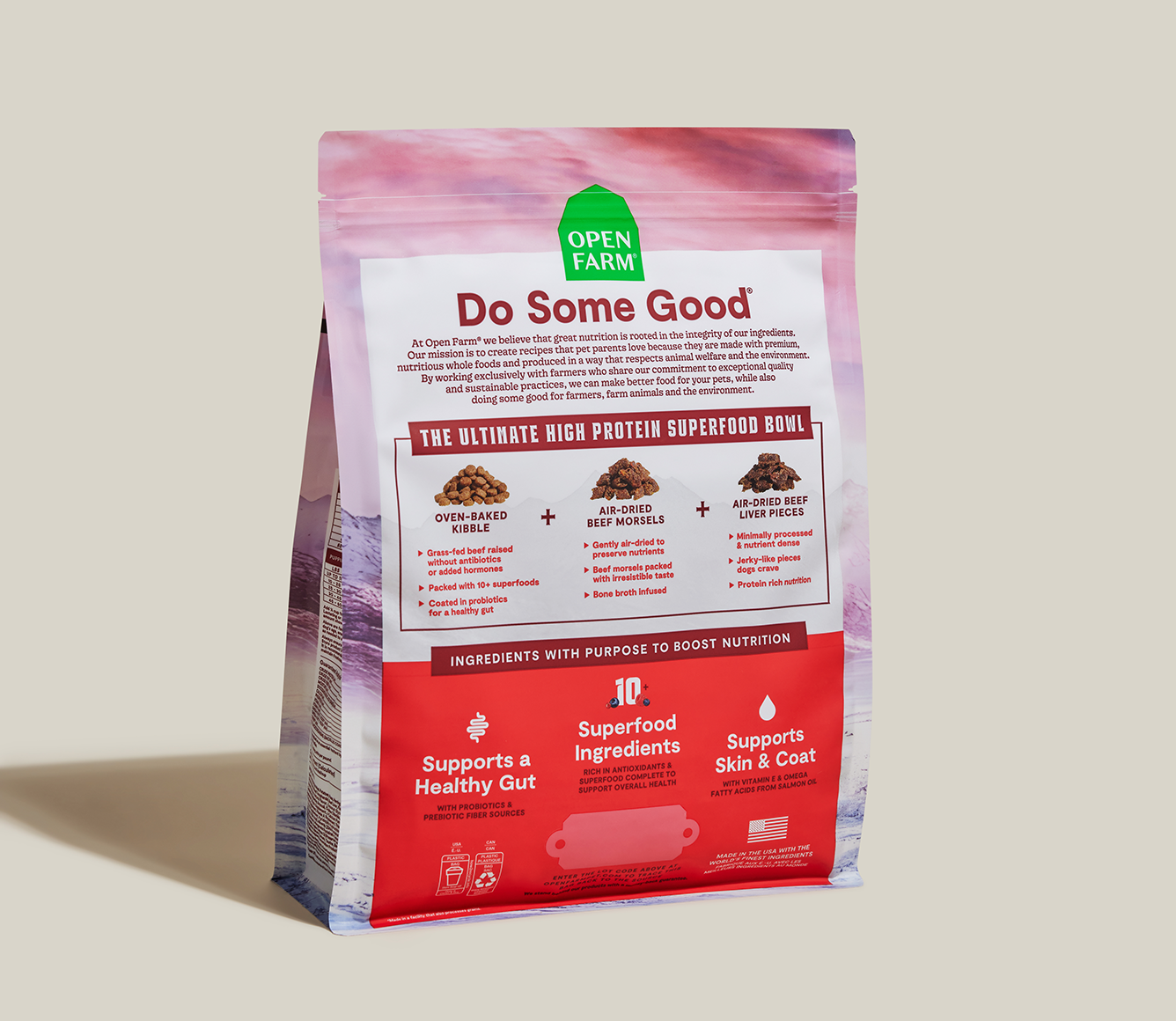 Epic Blend Beef & Superfood Grain-Free Dog Kibble