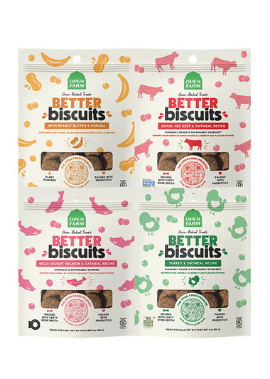 Better Biscuit Treats Variety Pack for Dogs
