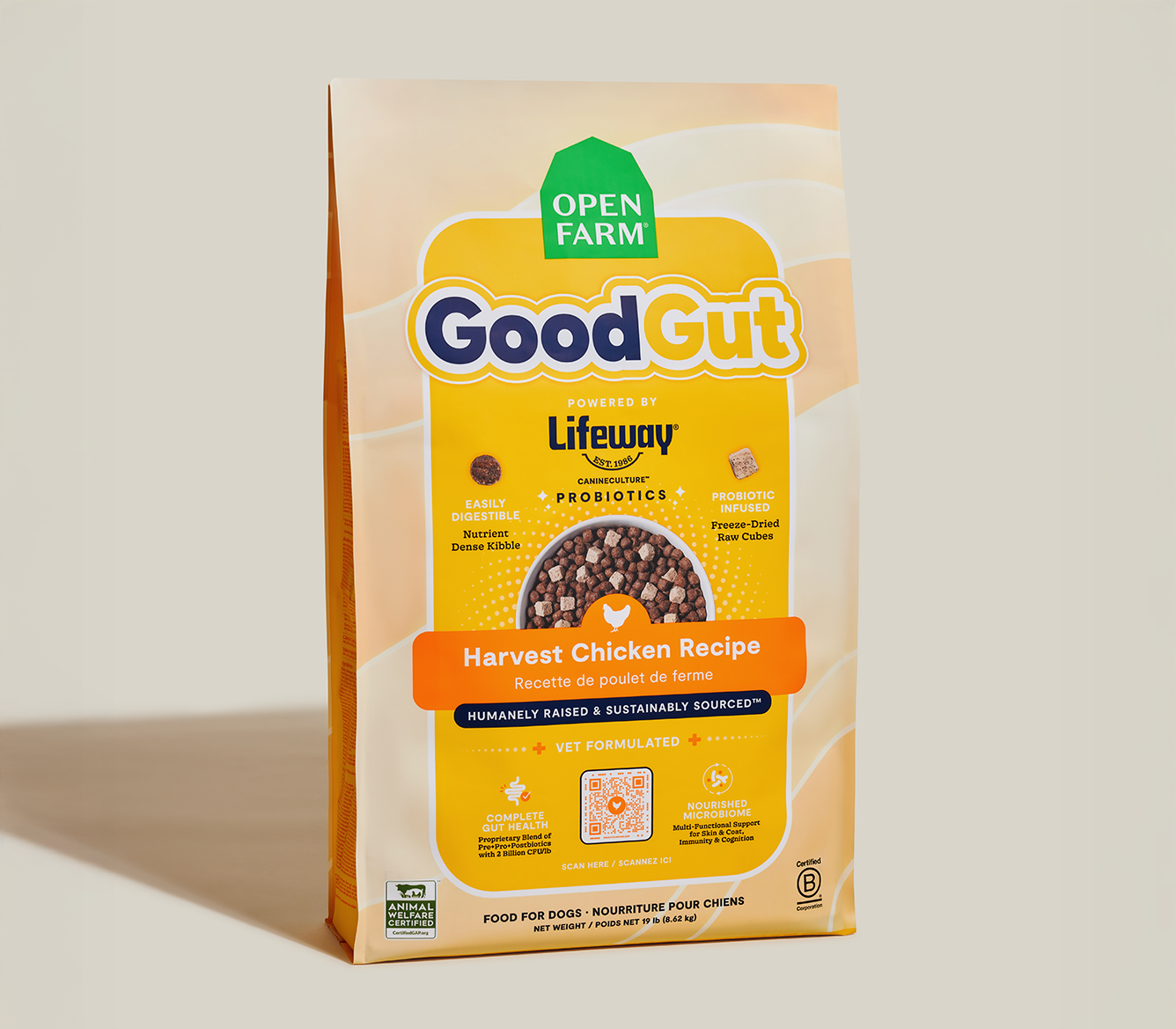 GoodGut Harvest Chicken Dog Kibble