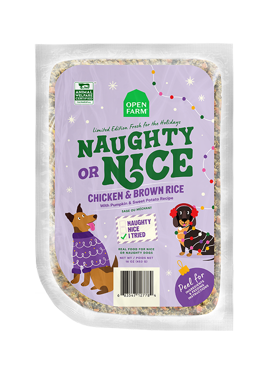 Naughty or Nice Chicken & Brown Rice Gently Cooked Recipe