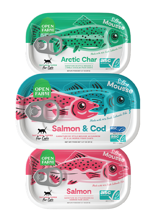 Icelandic Fish Toppers Variety Pack for Cats by Open Farm