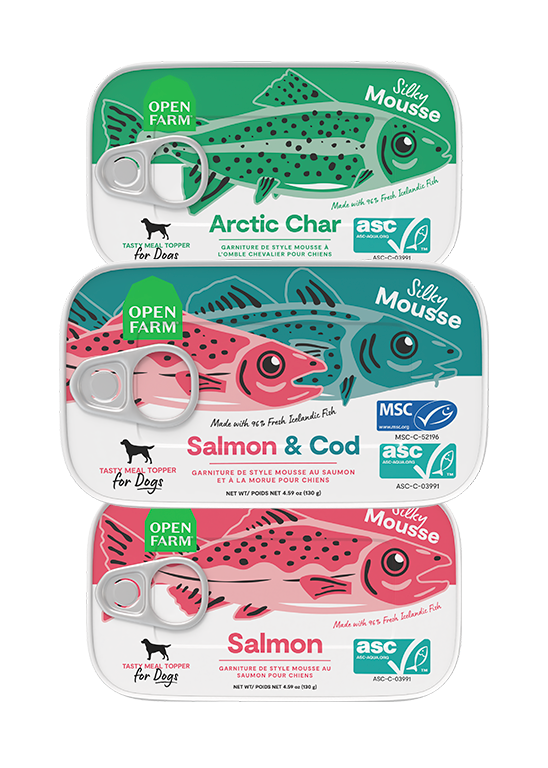 Icelandic Fish Topper Variety Pack for Dogs by Open Farm