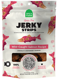 Grain-Free Wild-Caught Salmon Jerky Strips