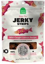 Grain-Free Wild-Caught Salmon Jerky Strips