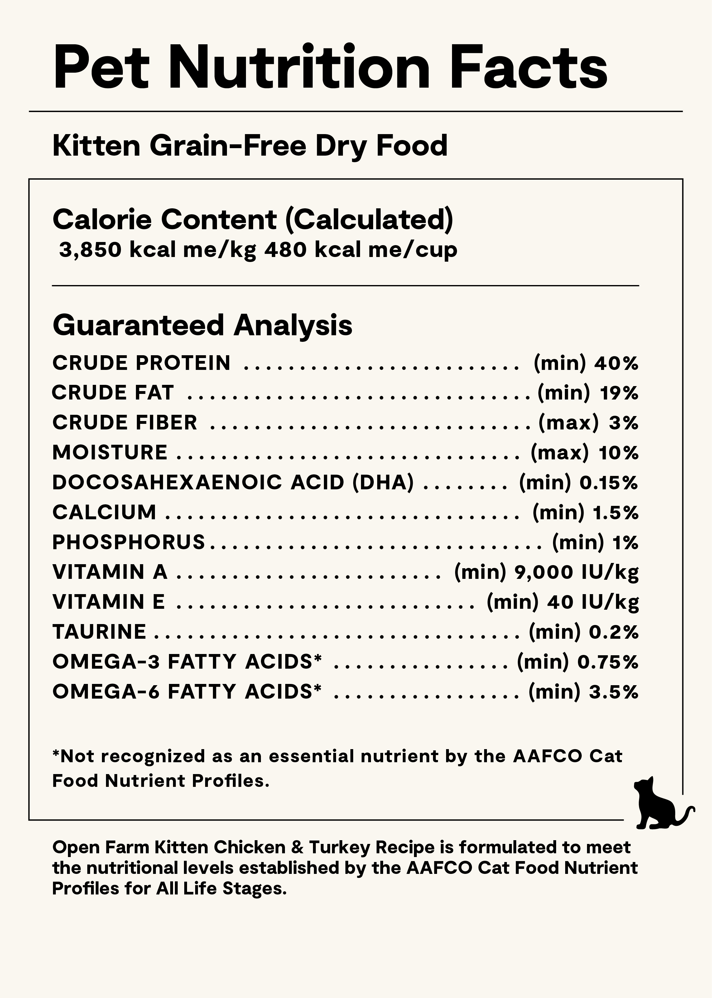Dry Kitten Food - Grain Free Kitten Food - Open Farm
