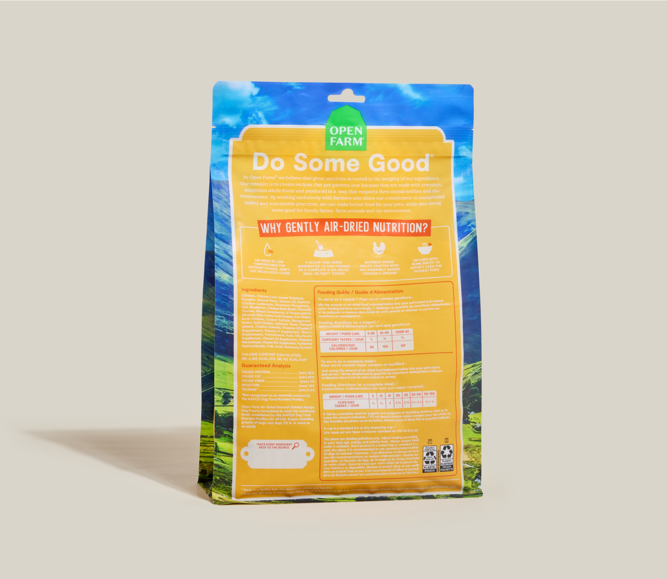 Harvest Chicken Air Dried Recipe for Dogs