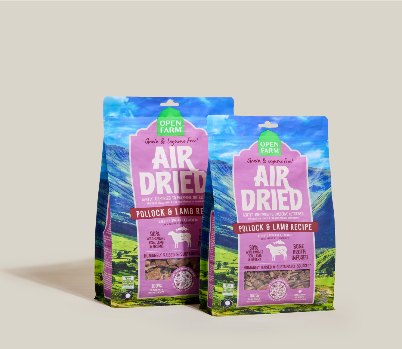 Pollock & Lamb Air Dried Recipe for Dogs