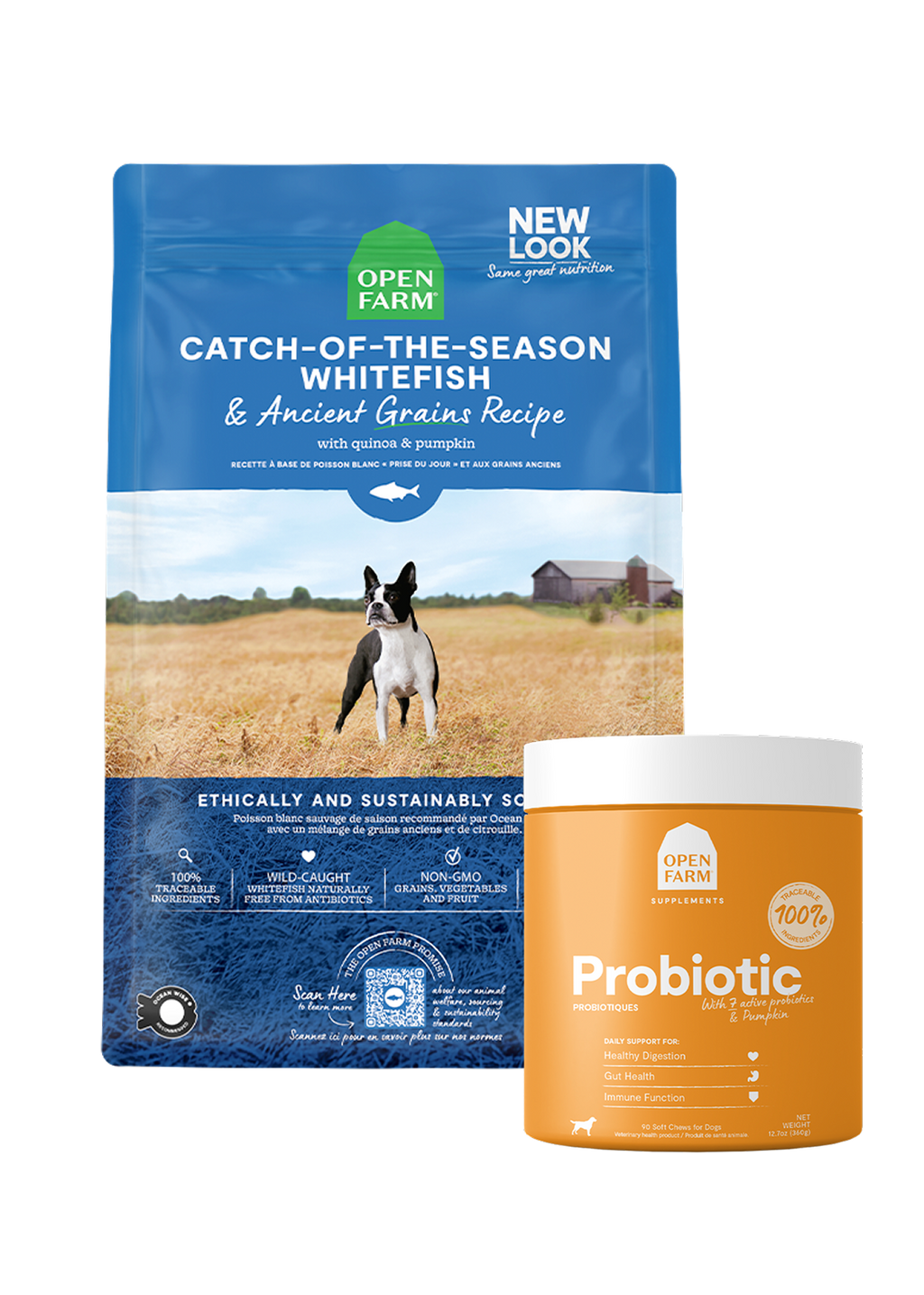 Whitefish & Probiotic Bundle by Open Farm