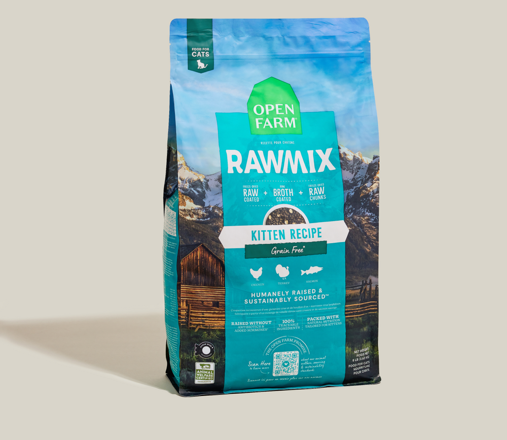 Open Farm Rawmix Grain-Free Kitten Kibble Dry Cat Food