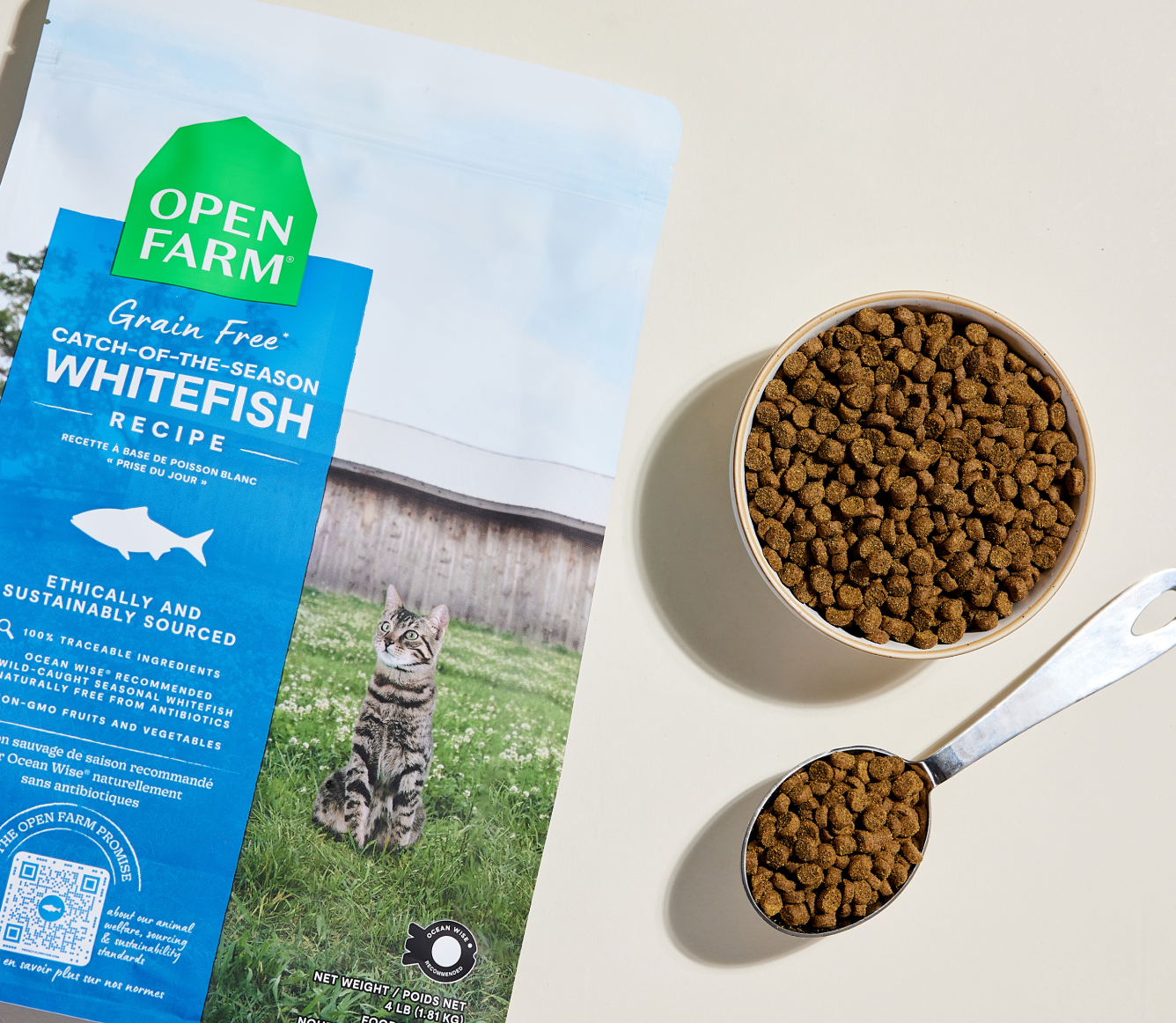 Whitefish Grain-Free Cat Kibble