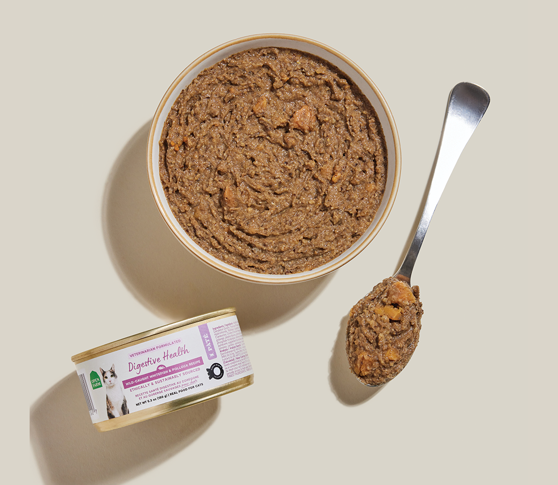 Wild-Caught Whitefish & Pollock Digestive Health Pâté for Cats