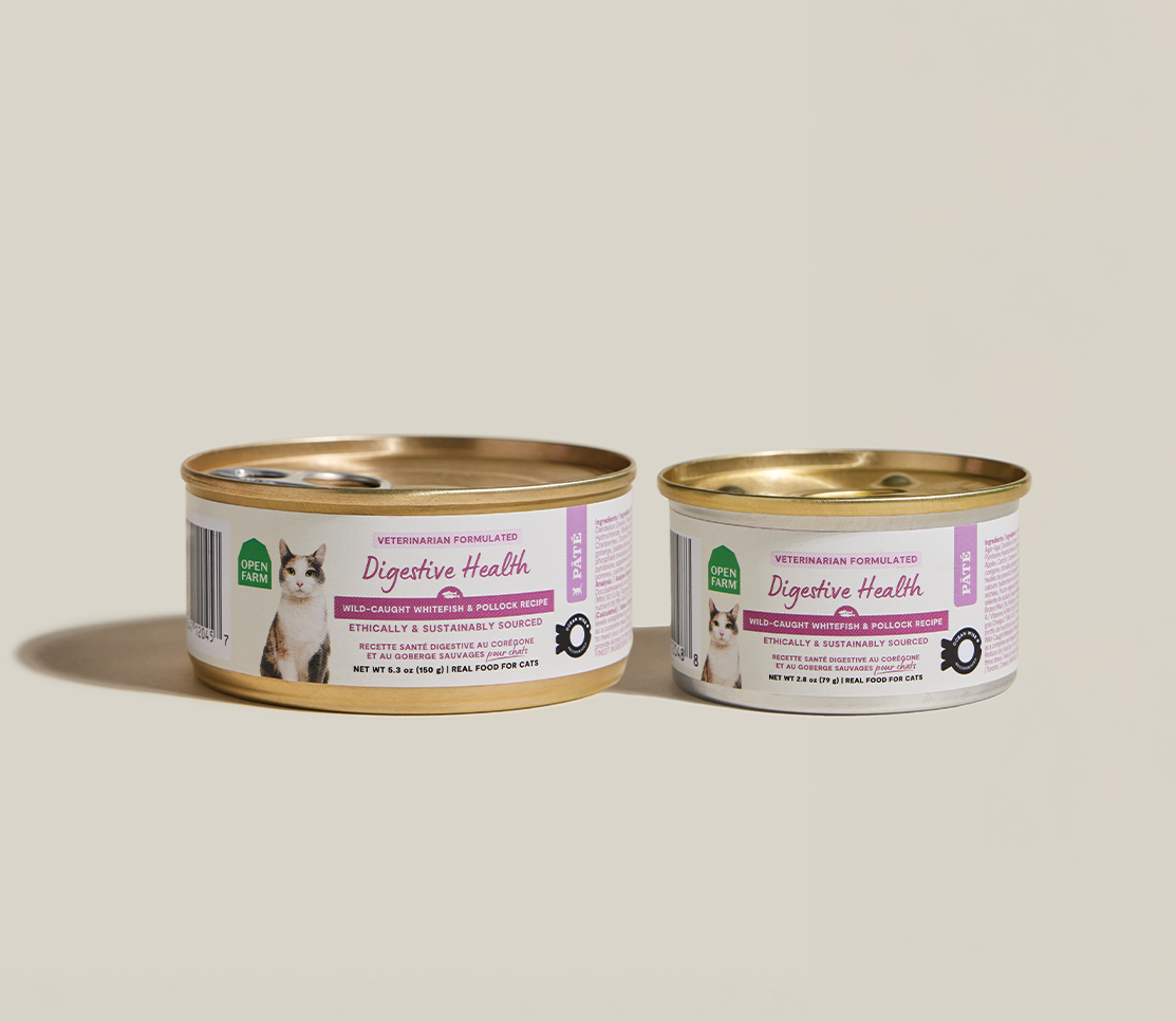 Wild-Caught Whitefish & Pollock Digestive Health Pâté for Cats