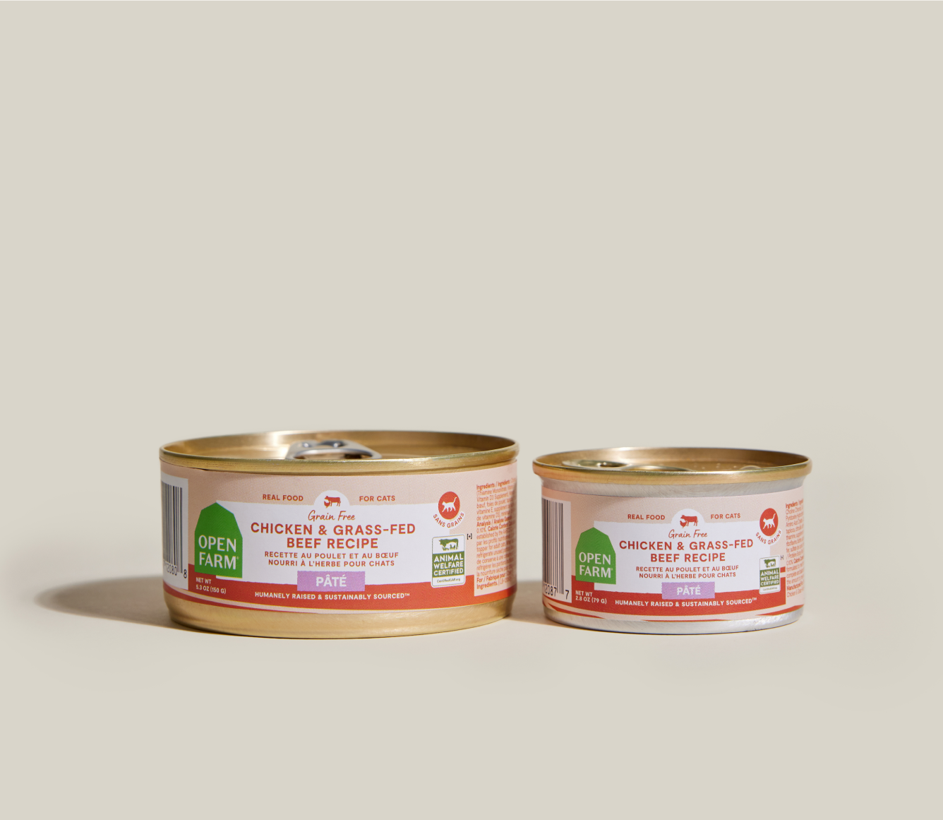 Chicken & Grass-Fed Beef Pâté for Cats