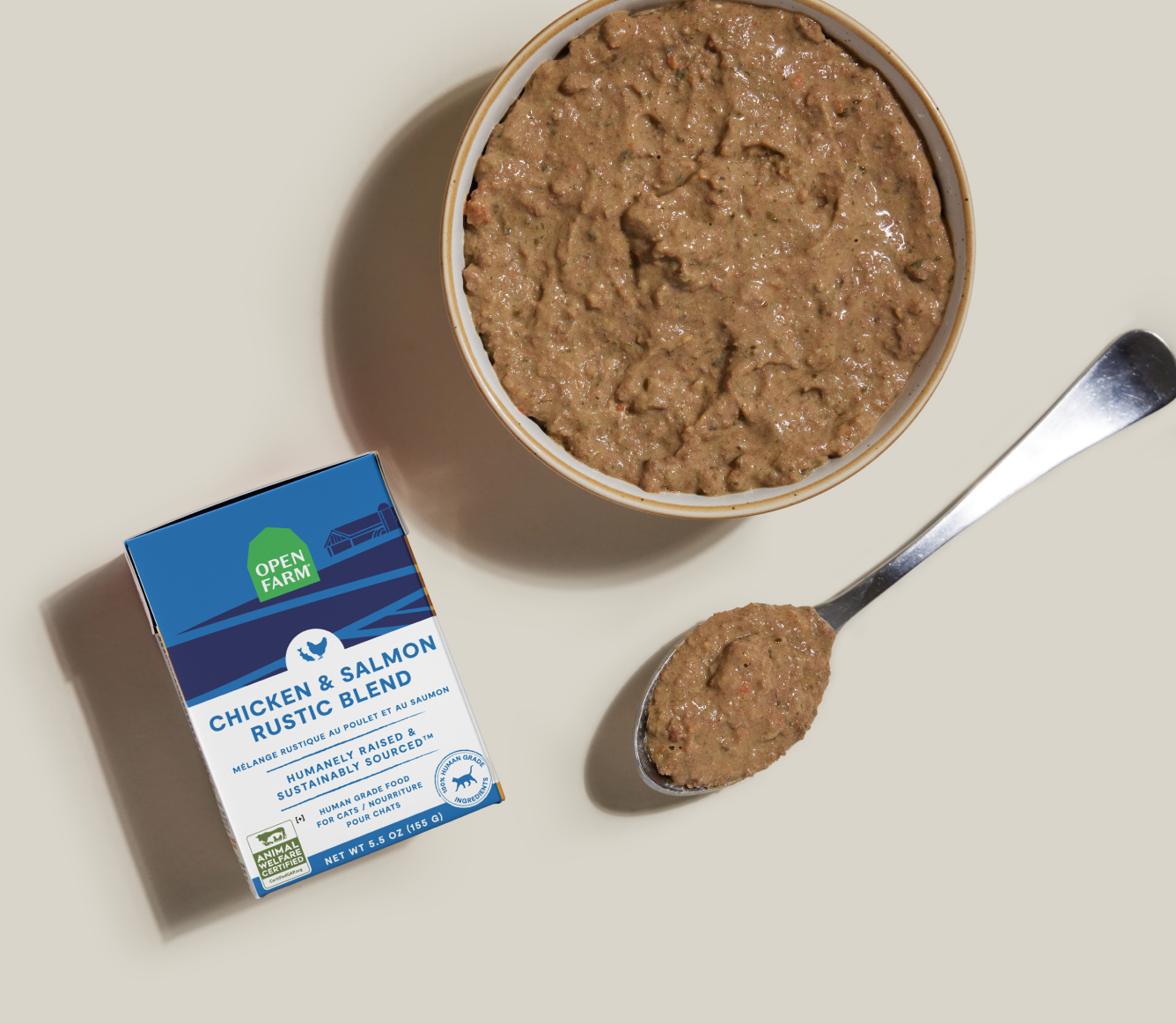 Chicken Salmon Rustic Blend Cat Wet Food Open Farm