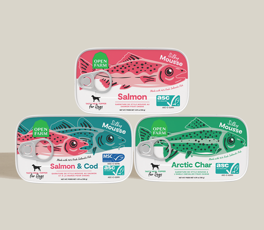 Icelandic Fish Topper Variety Pack for Dogs – Open Farm