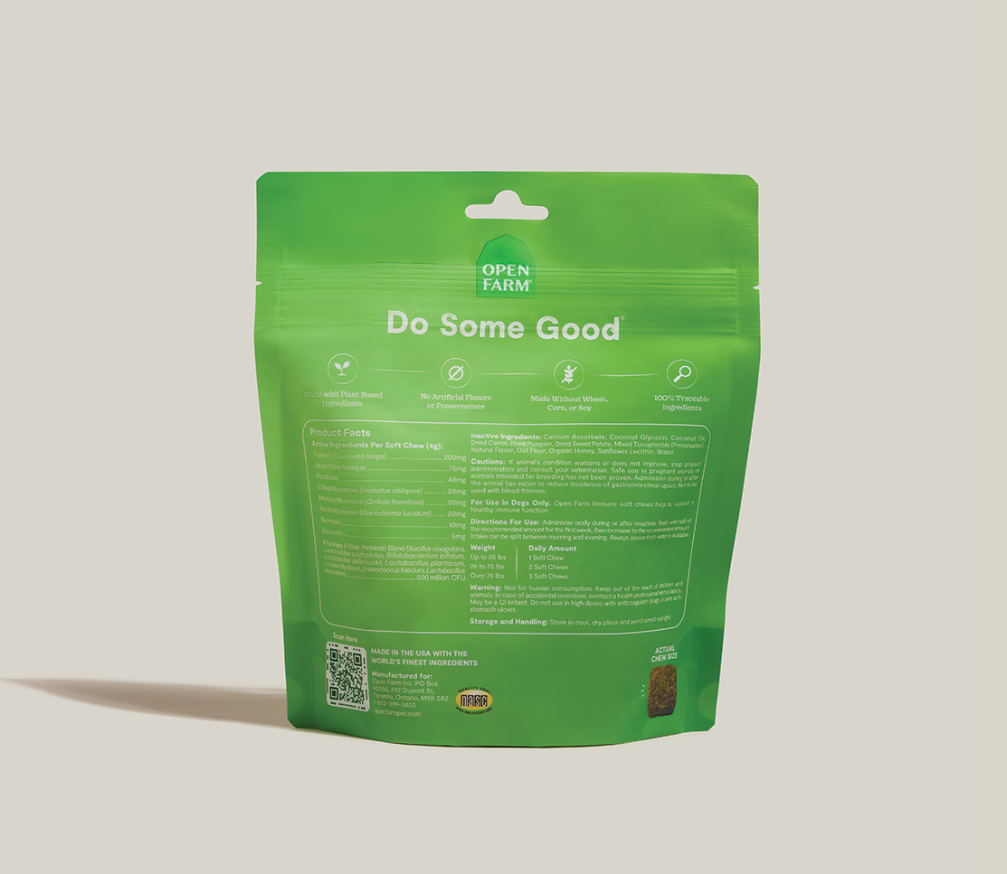 Immune Health Supplement Chews for Dogs