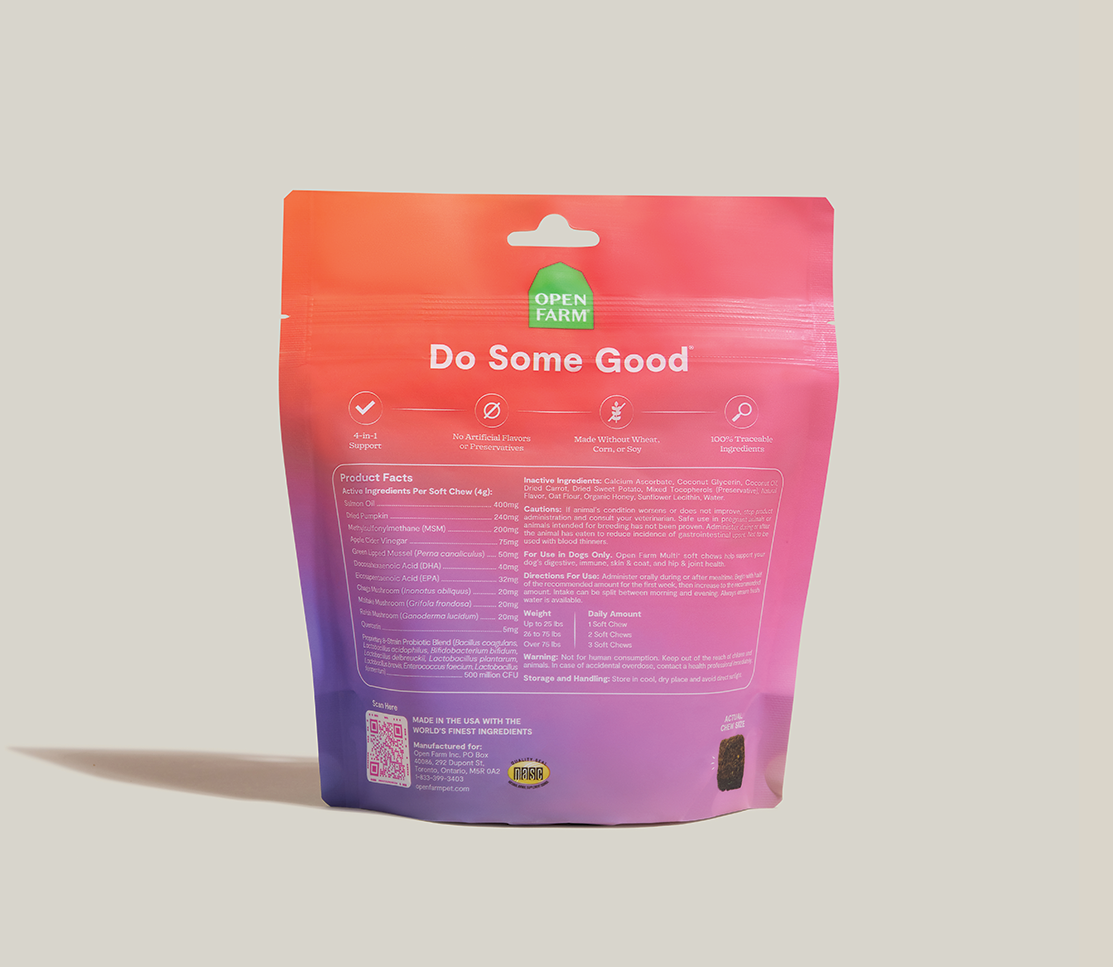 Multi+ Health Supplement Chews for Dogs