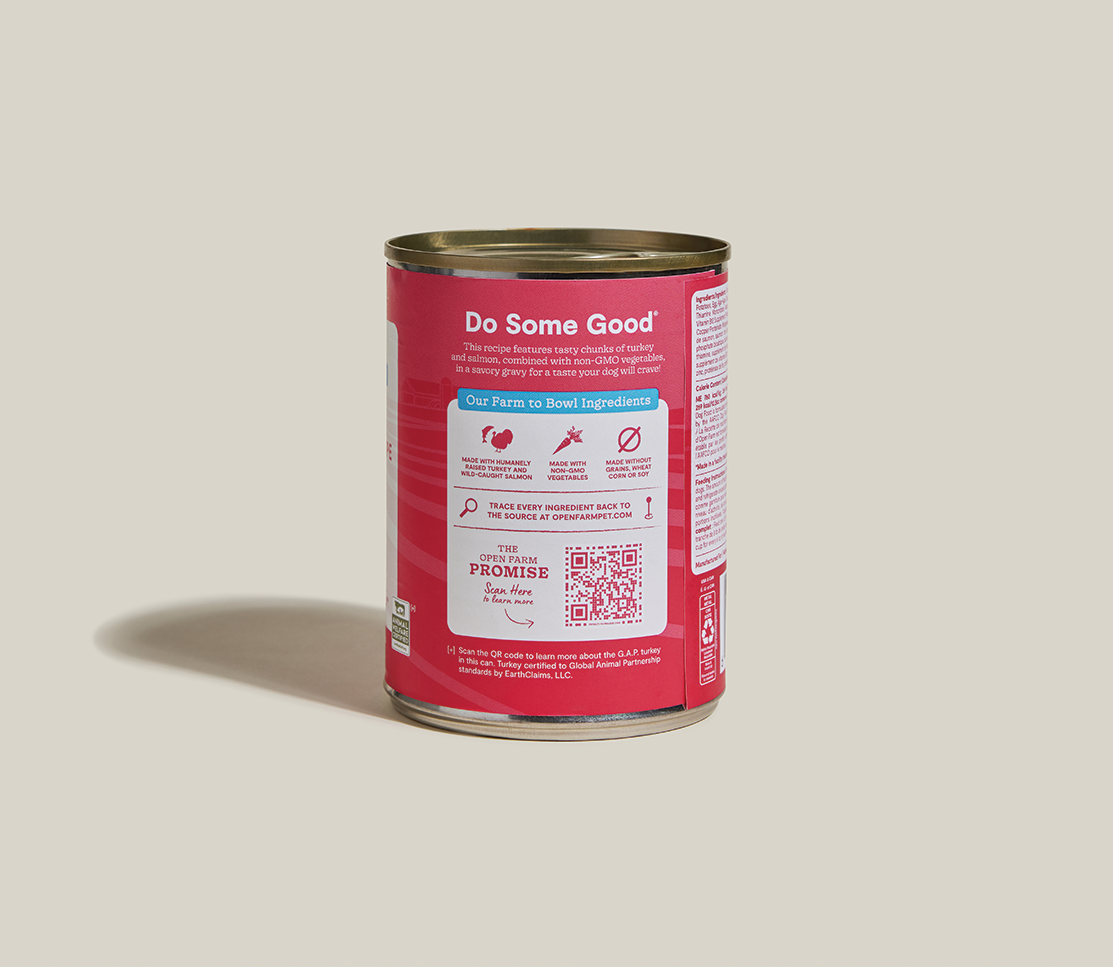 Turkey & Salmon Hearty Stew Wet Dog Food – Open Farm