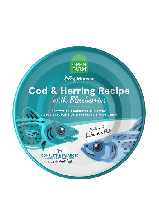 Icelandic Cod & Herring Wet Food for Dogs by Open Farm