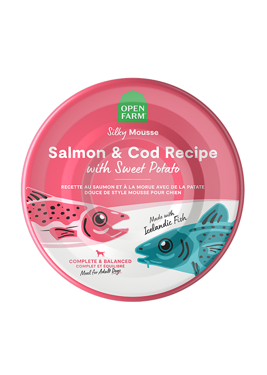 Icelandic Salmon & Cod Wet Food for Dogs by Open Farm