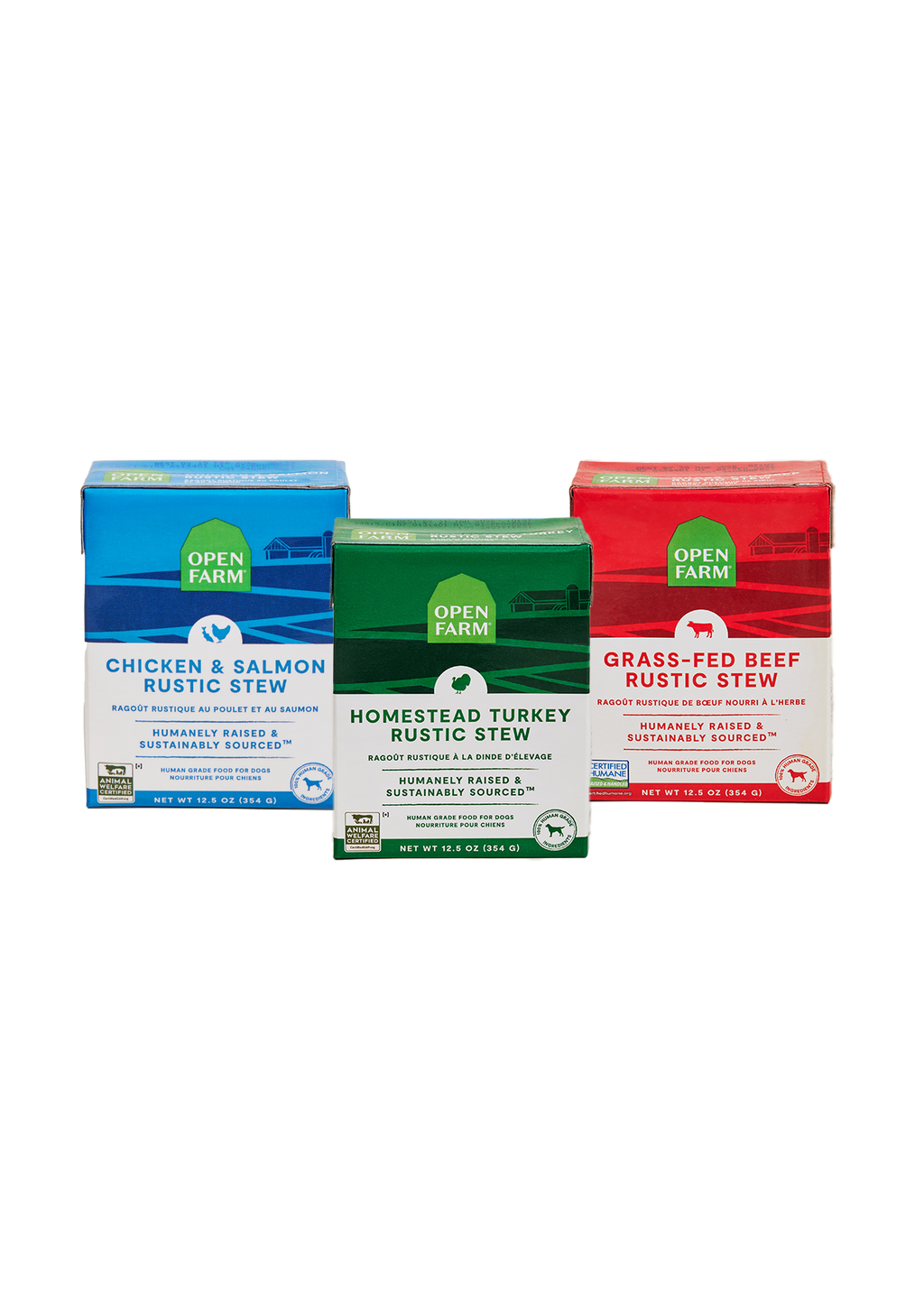 Rustic Stew Variety Pack for Dogs by Open Farm