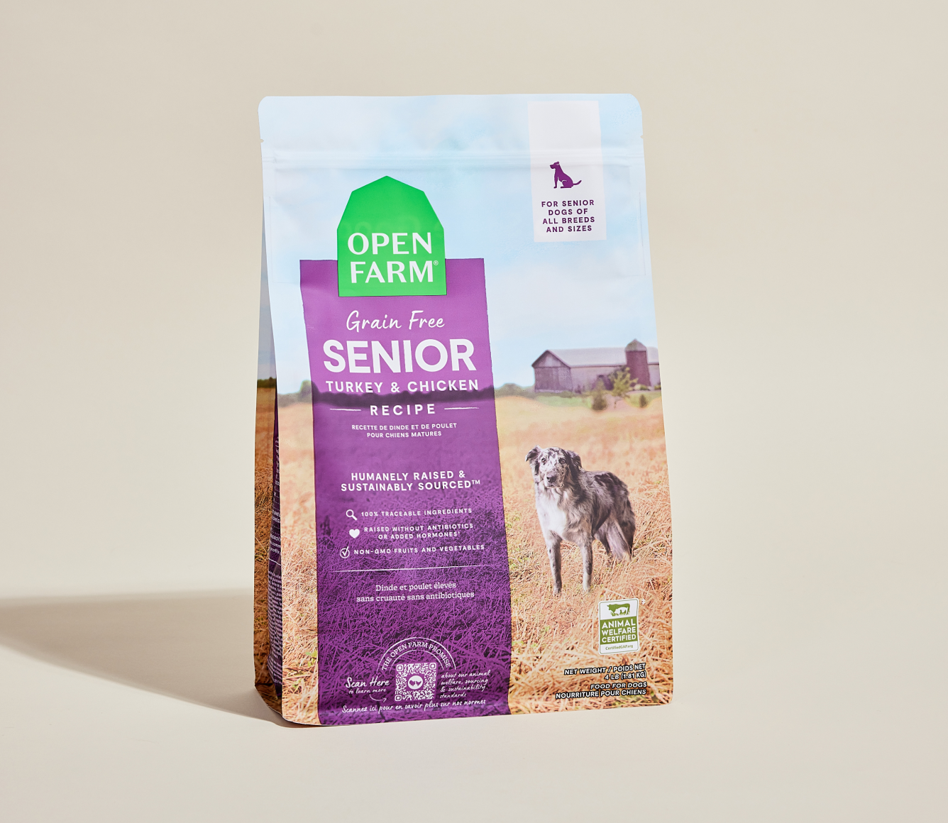 Senior Dog Food - Grain Free Senior Dry Dog Food - Open Farm