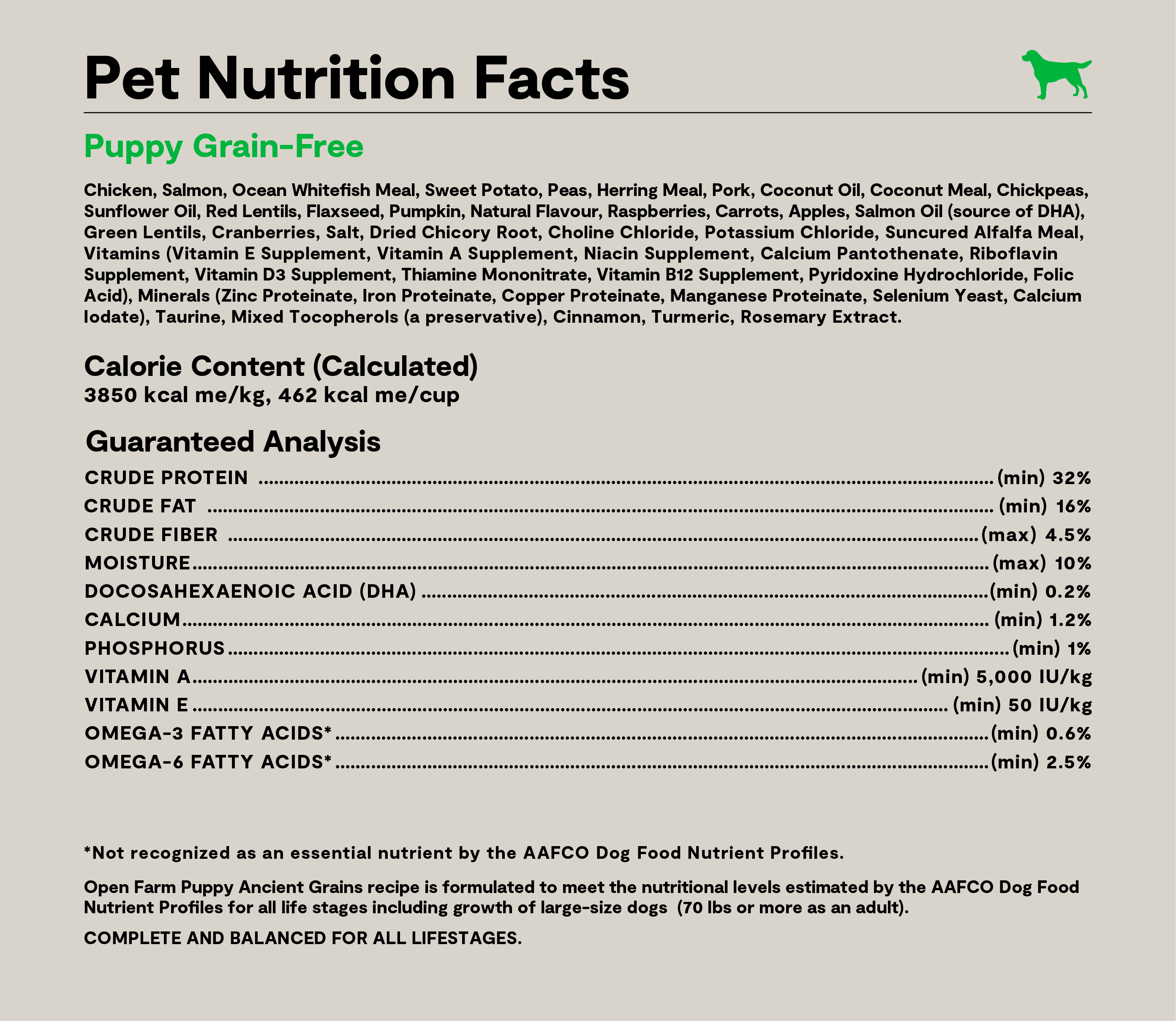 Chicken & Salmon Grain-Free Puppy Kibble