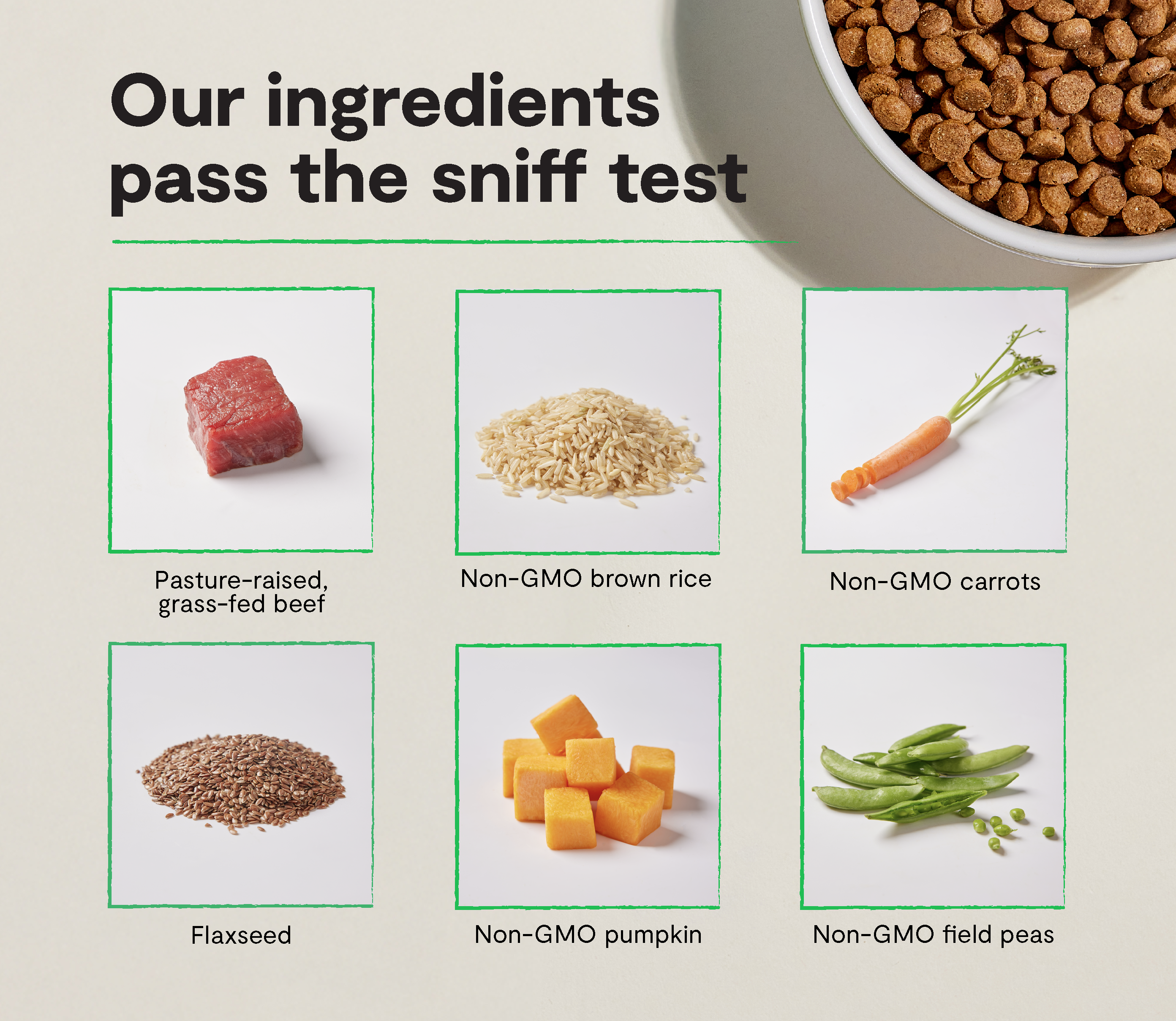 Open Farm Goodbowl Grass-Fed Beef & Brown Rice Dry Dog Food