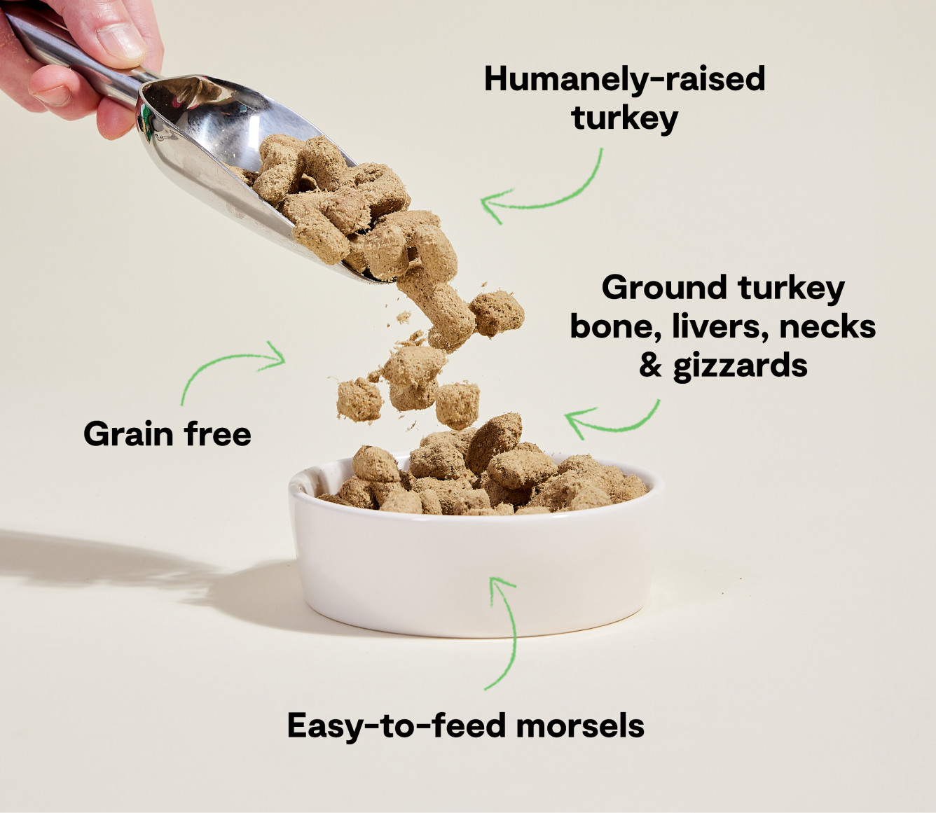 Turkey Freeze-Dried Raw Dog Food Topper Open Farm
