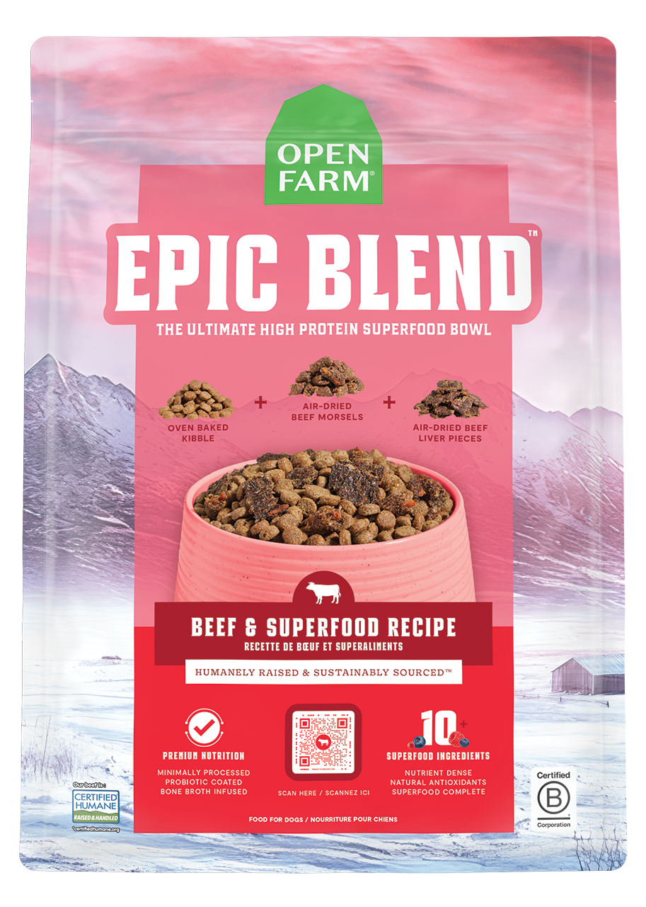 Open Farm Epic Blend Beef & Superfood Recipe by Open Farm