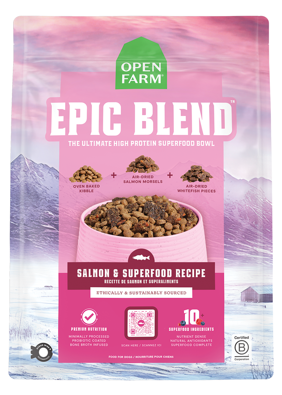 Open Farm Epic Blend Salmon & Superfood Recipe by Open Farm