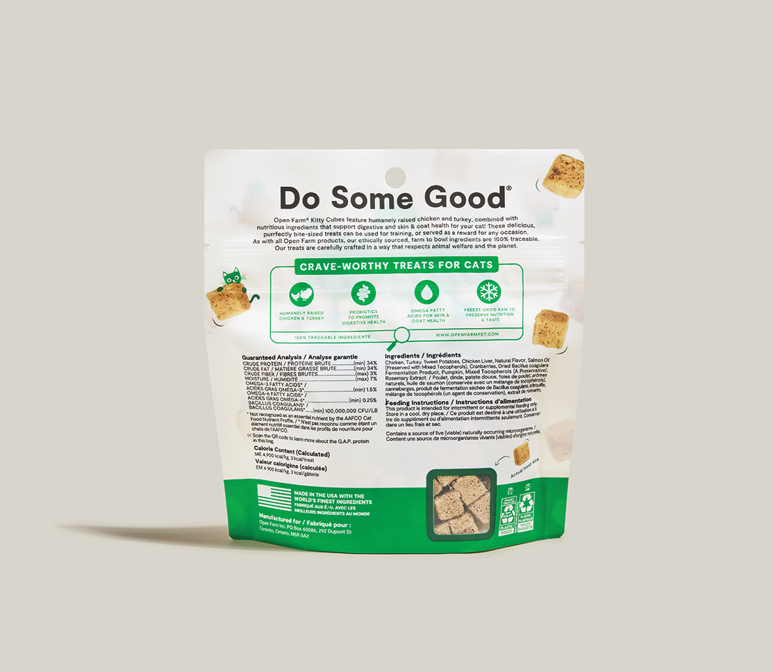 Chicken & Turkey Kitty Cube Treats