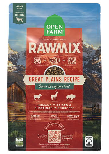 RawMix Great Plains Grain-Free Dog Kibble