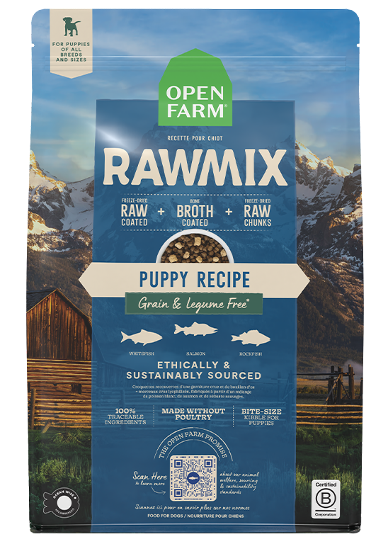 RawMix Grain-Free Puppy Kibble by Open Farm