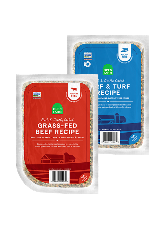 Beef & Surf and Turf Gently Cooked Variety Pack by Open Farm