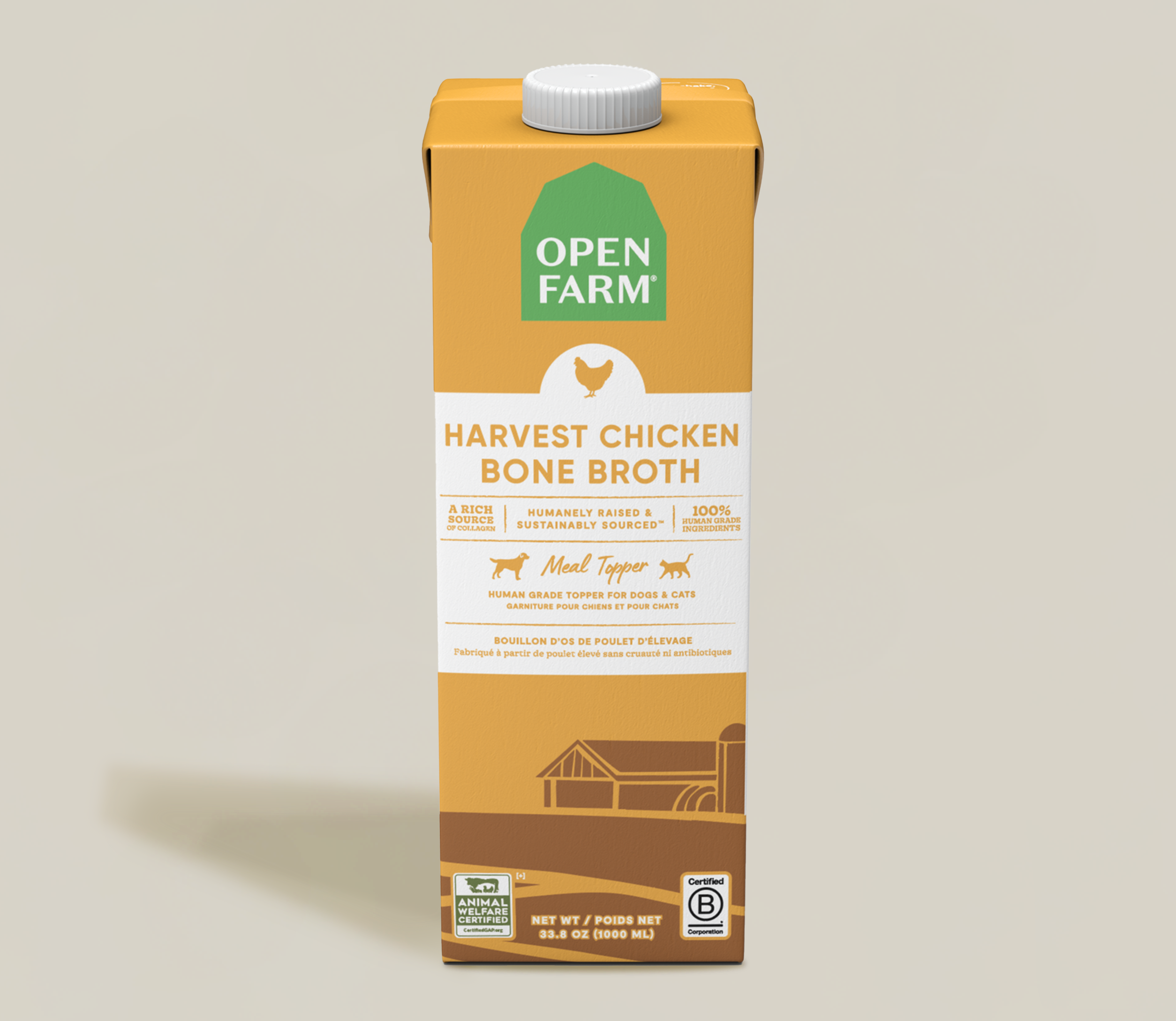 Harvest Chicken Bone Broth For Cats