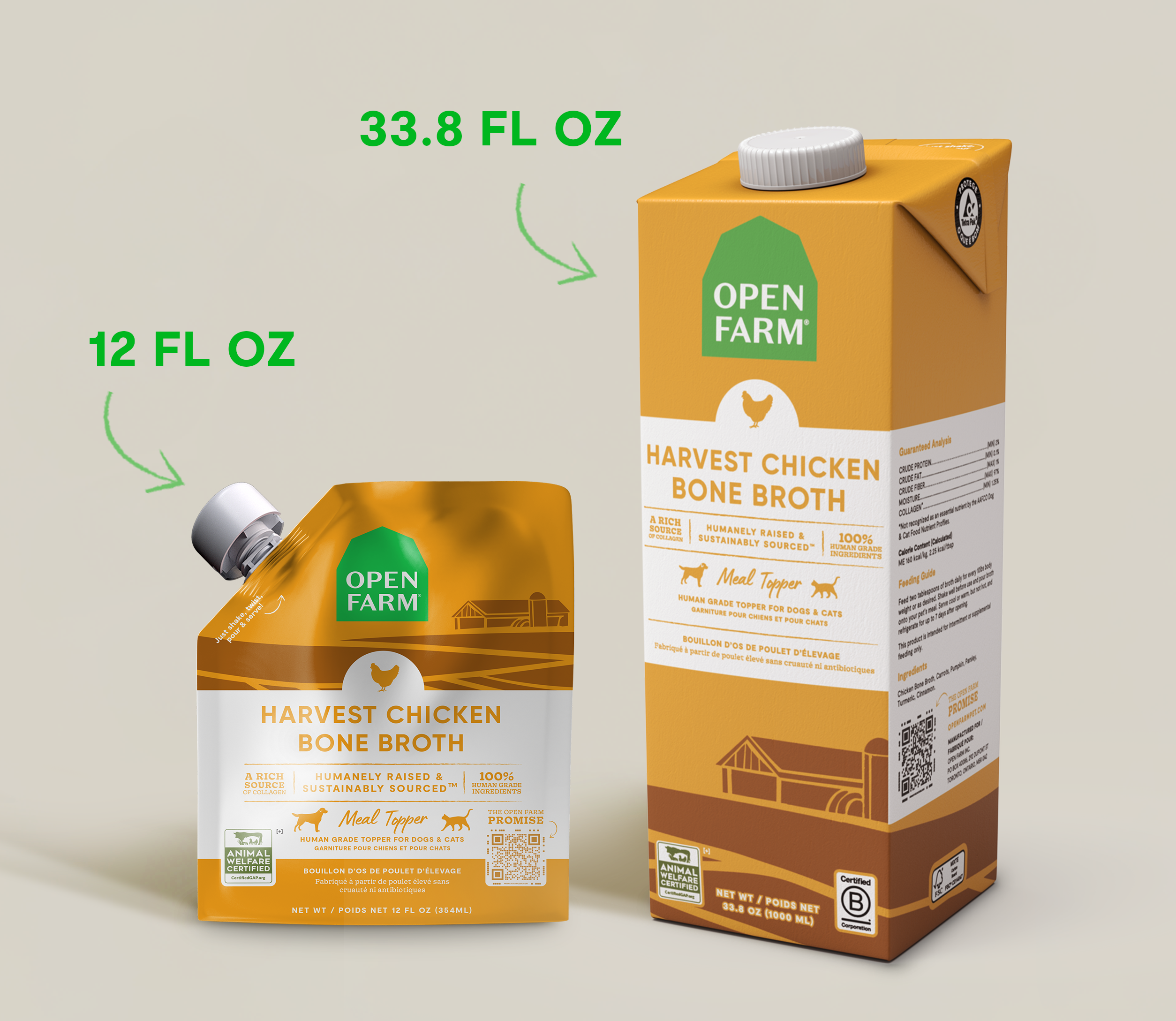 Harvest Chicken Bone Broth For Cats