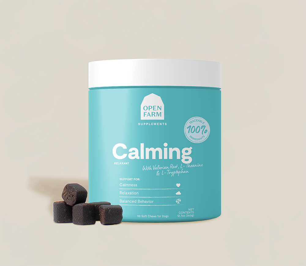 Calming Health Supplement Chews for Dogs