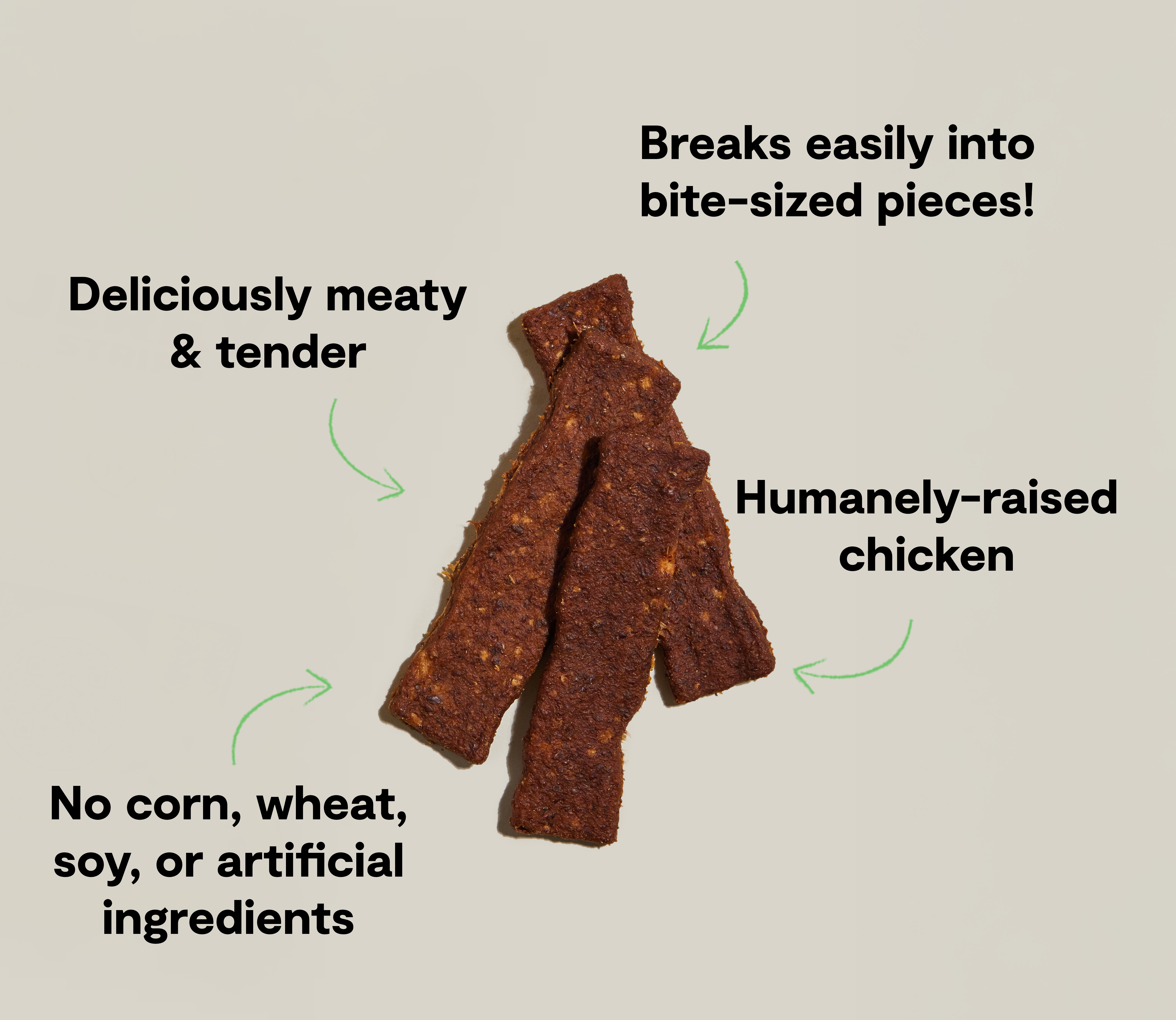 Grain-Free Chicken Jerky Strips
